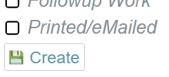 Create Button